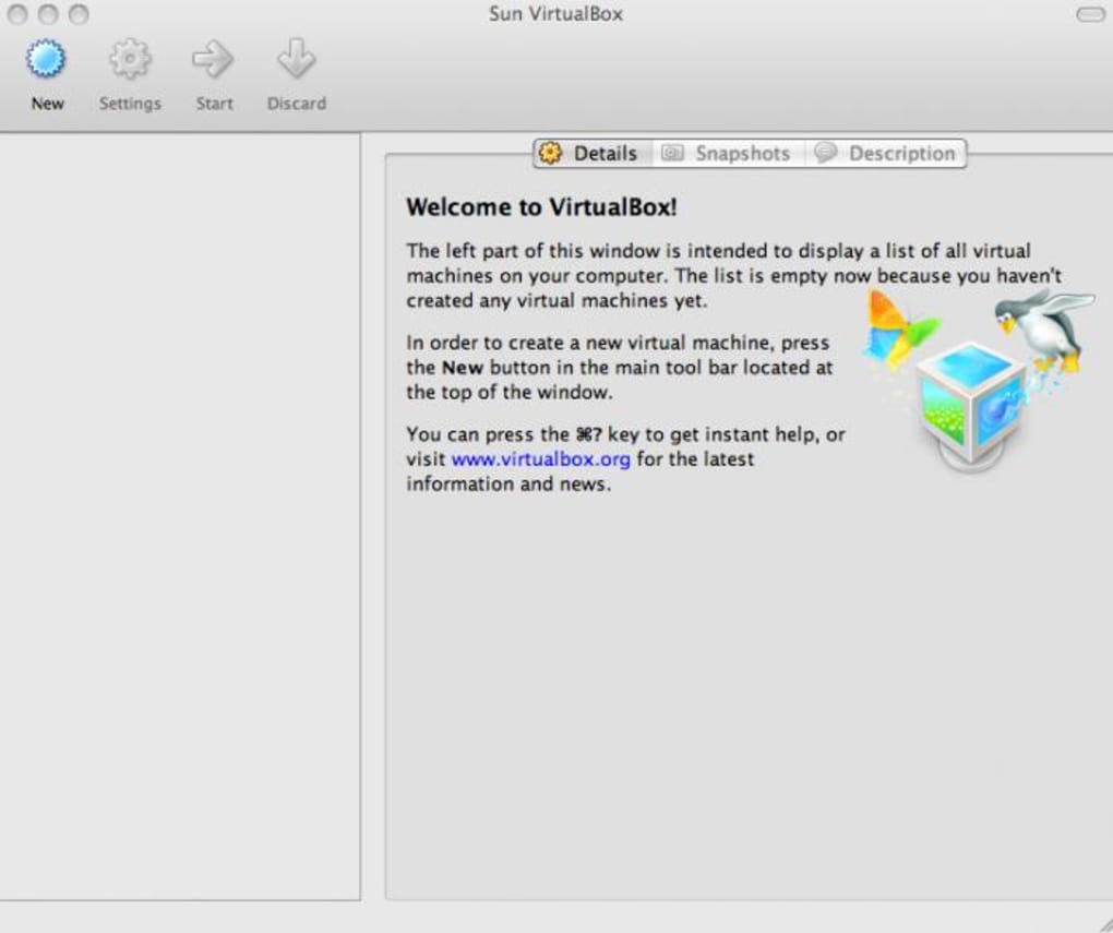Virtualbox for mac 10.6.8 download